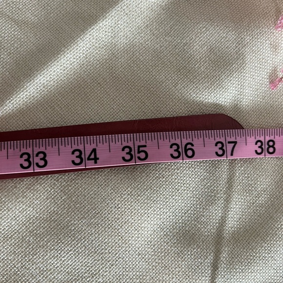 Universa Thread Night Burgundy Belt (Size Small) NWT - Picture 5 of 9